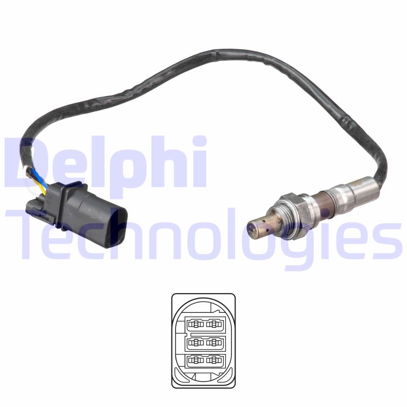 Delphi Diesel Lambda-sonde ES21149-12B1