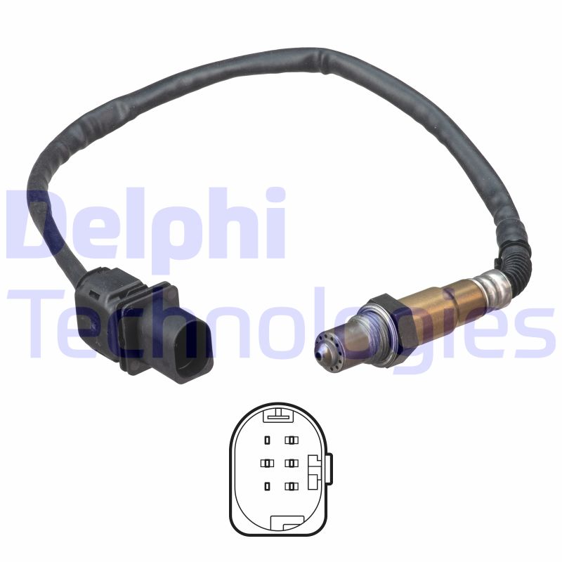 Delphi Diesel Lambda-sonde ES21168-12B1