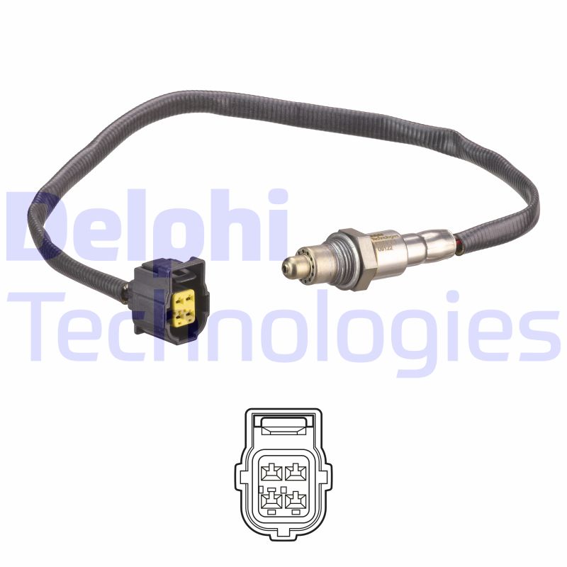 Delphi Diesel Lambda-sonde ES21202-12B1