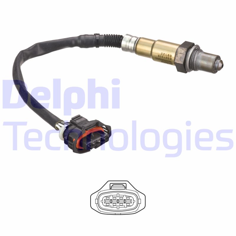 Delphi Diesel Lambda-sonde ES21208-12B1