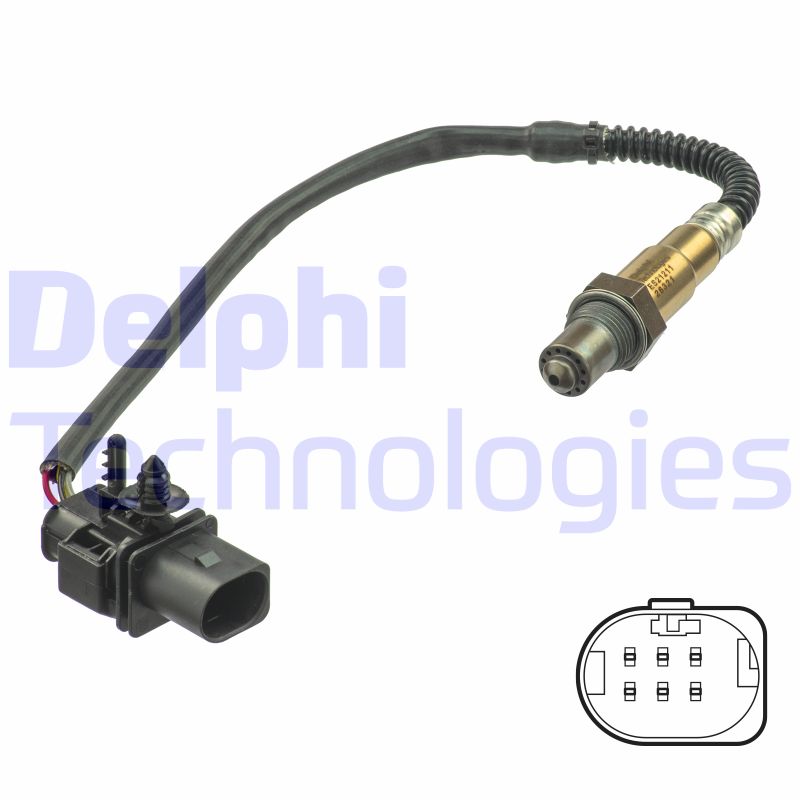 Delphi Diesel Lambda-sonde ES21211-12B1