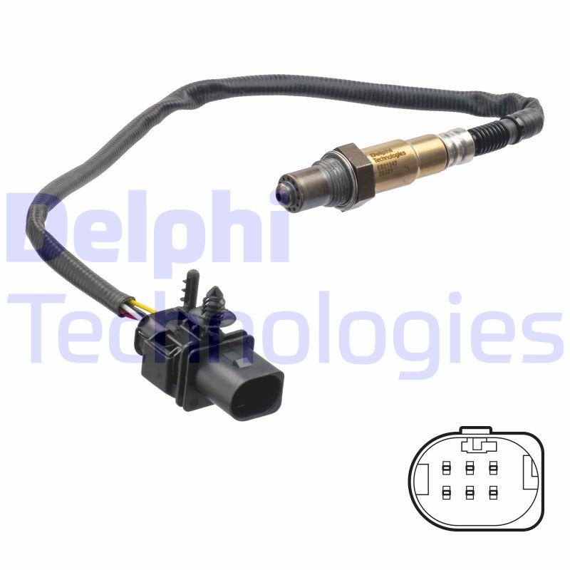 Delphi Diesel Lambda-sonde ES21247-12B1