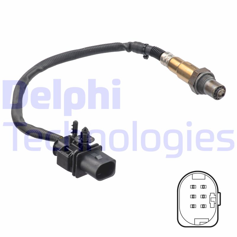 Delphi Diesel Lambda-sonde ES21268-12B1