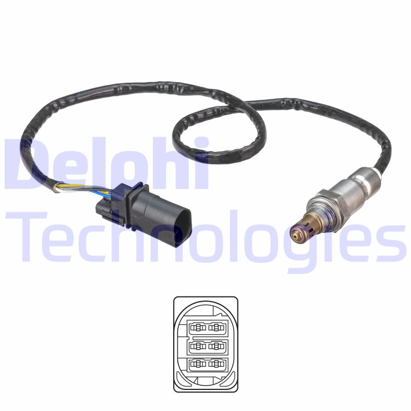 Delphi Diesel Lambda-sonde ES21303-12B1