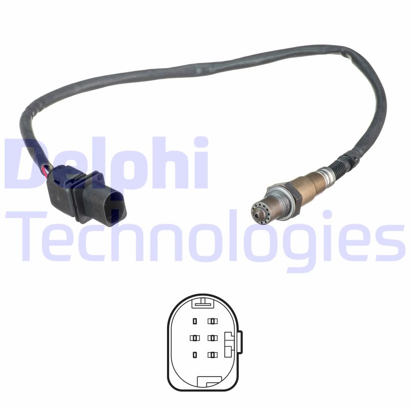 Delphi Diesel Lambda-sonde ES21349-12B1