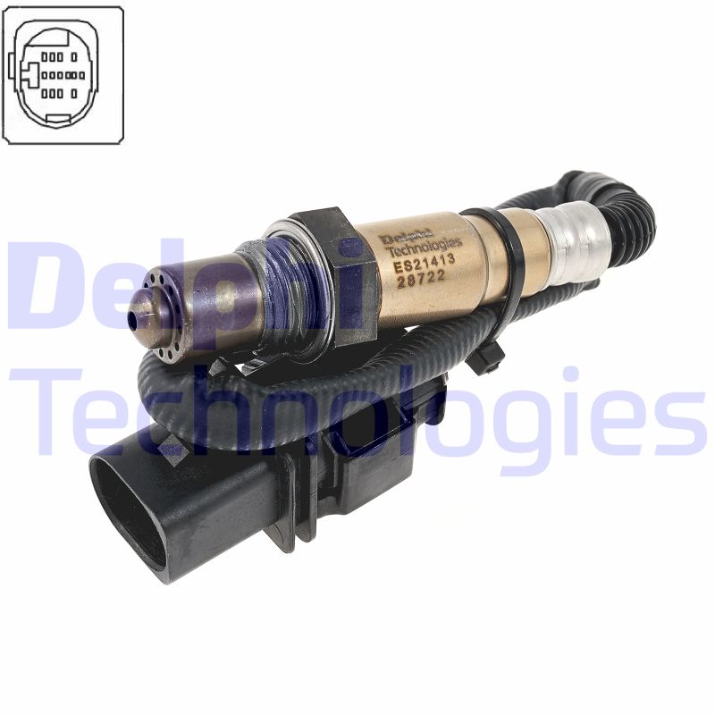 Delphi Diesel Lambda-sonde ES21413-12B1