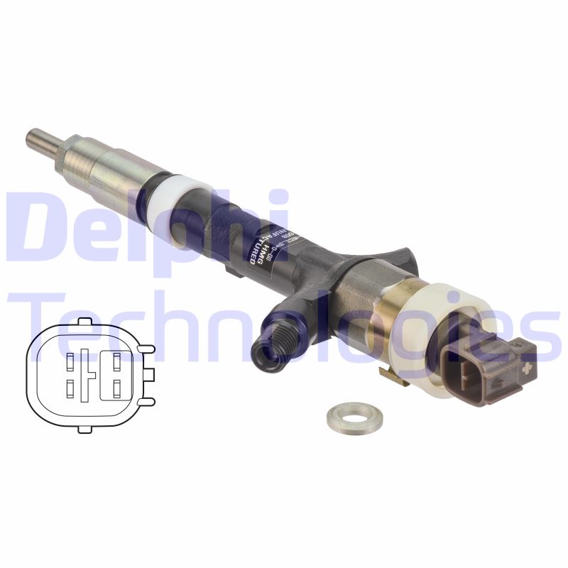 Delphi Diesel Verstuiver/Injector HRD608