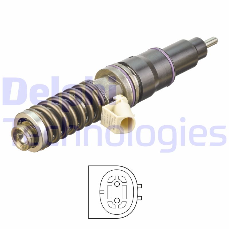 Delphi Diesel Verstuiver/Injector HRE112