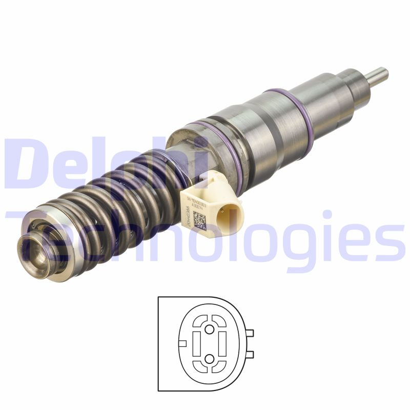 Delphi Diesel Verstuiver/Injector HRE113
