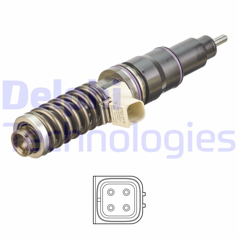 Delphi Diesel Verstuiver/Injector HRE263