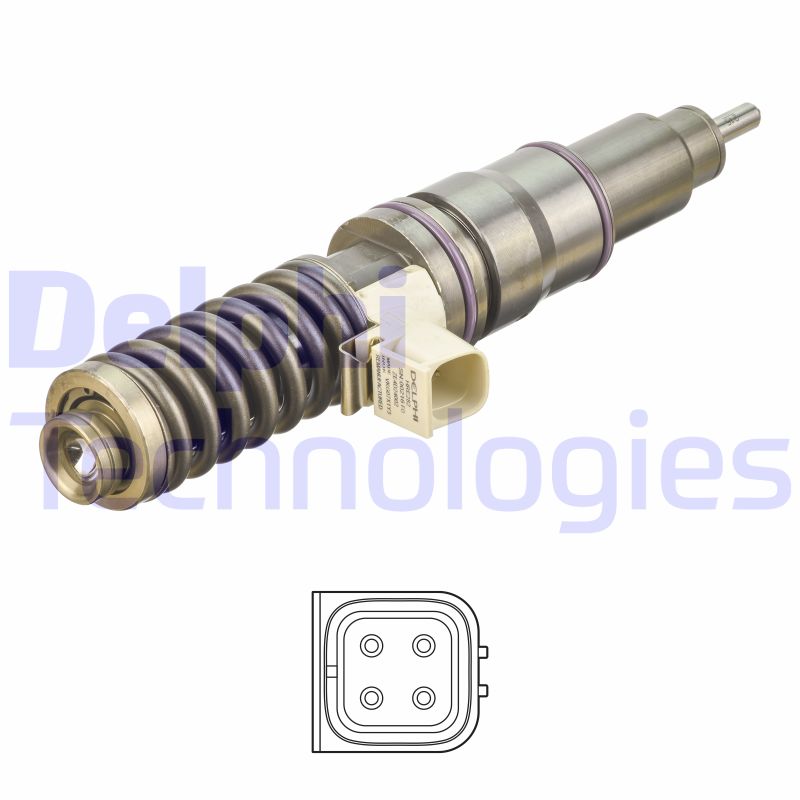Delphi Diesel Verstuiver/Injector HRE282