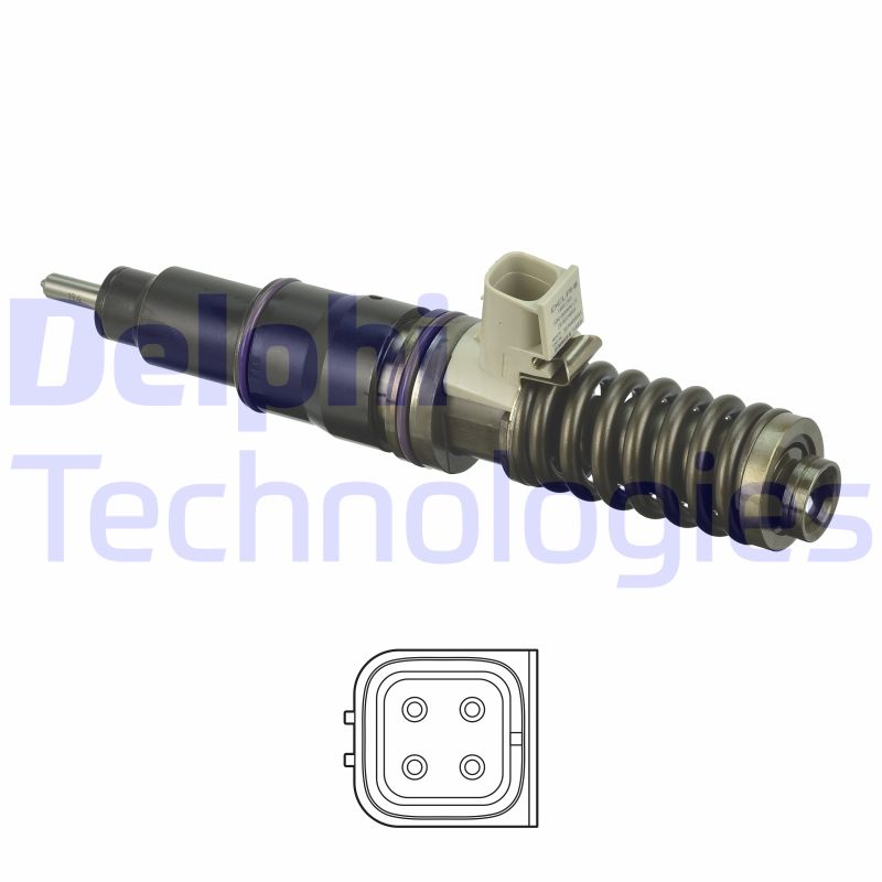 Delphi Diesel Verstuiver/Injector HRE283