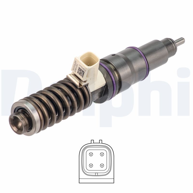 Delphi Diesel Verstuiver/Injector HRE284