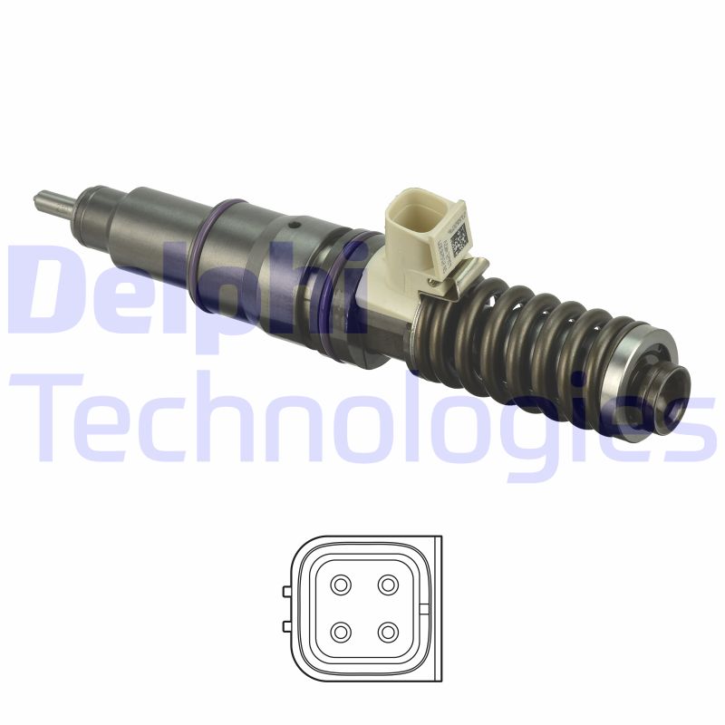 Delphi Diesel Verstuiver/Injector HRE293