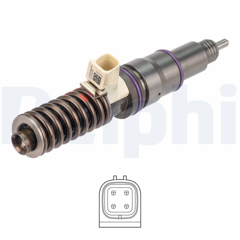Delphi Diesel Verstuiver/Injector HRE298