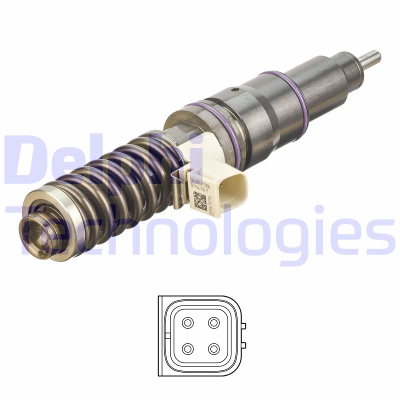 Delphi Diesel Verstuiver/Injector HRE300