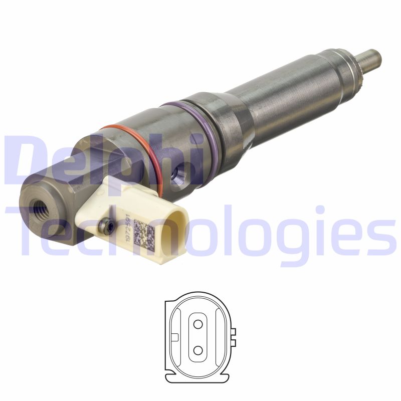 Delphi Diesel Verstuiver/Injector HRE305