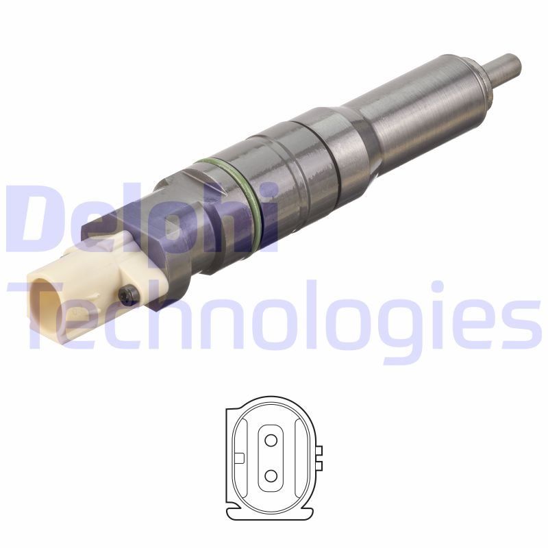 Delphi Diesel Verstuiver/Injector HRE306