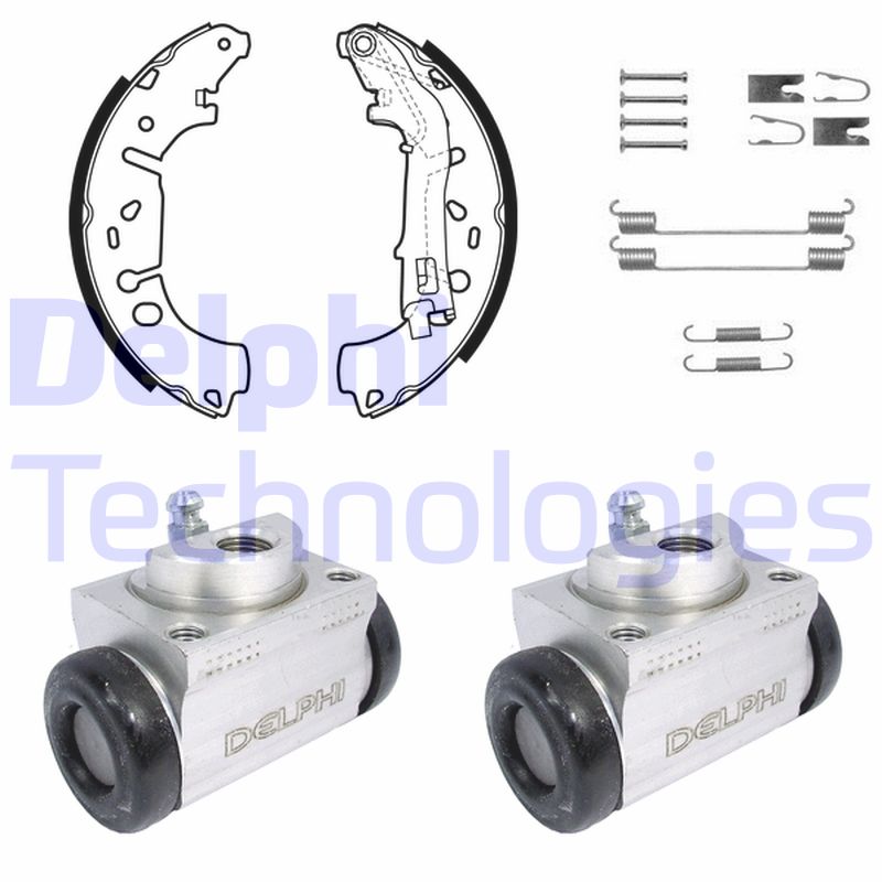 Delphi Diesel Remschoen set KP1136