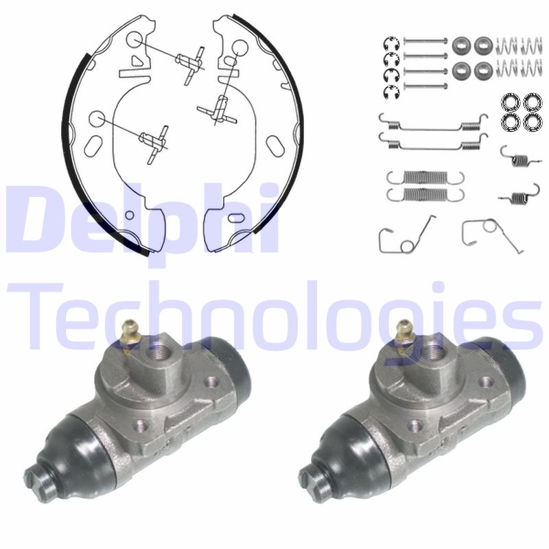 Delphi Diesel Remschoen set KP957