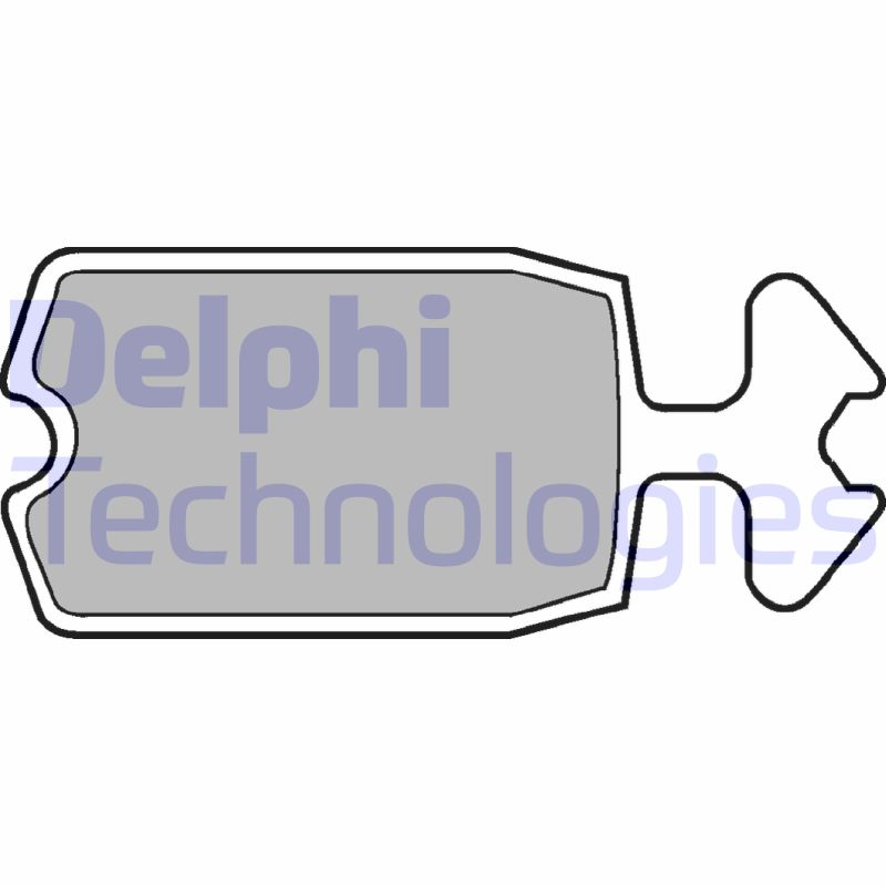 Delphi Diesel Remblokset LP100