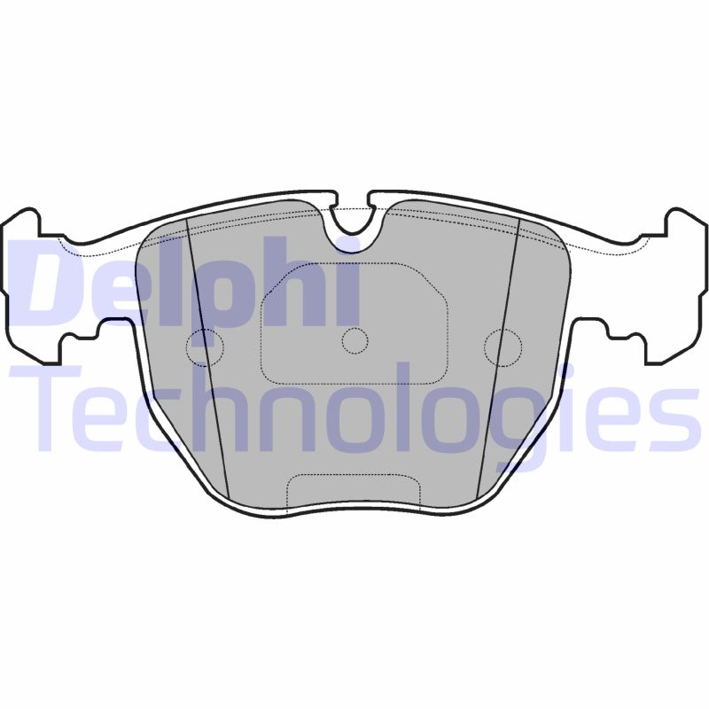 Delphi Diesel Remblokset LP1003