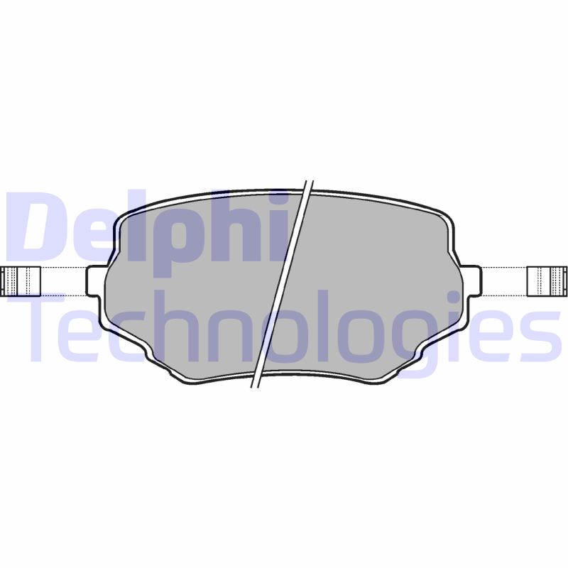 Delphi Diesel Remblokset LP1015