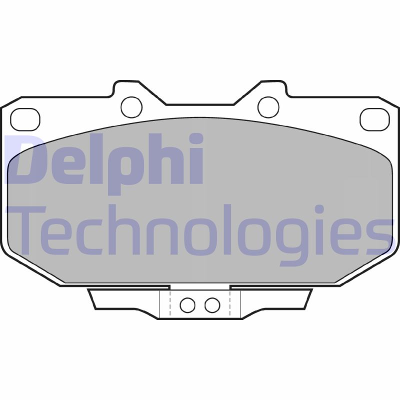 Delphi Diesel Remblokset LP1056