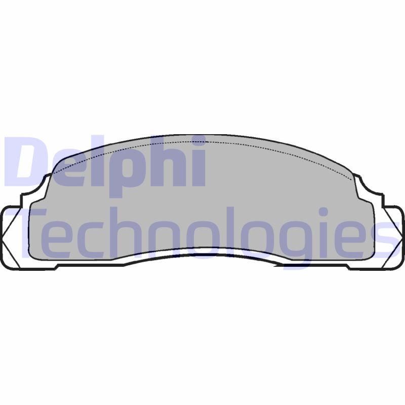 Delphi Diesel Remblokset LP110