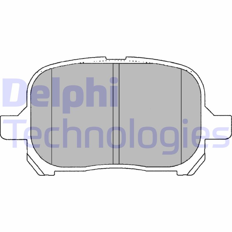 Delphi Diesel Remblokset LP1144