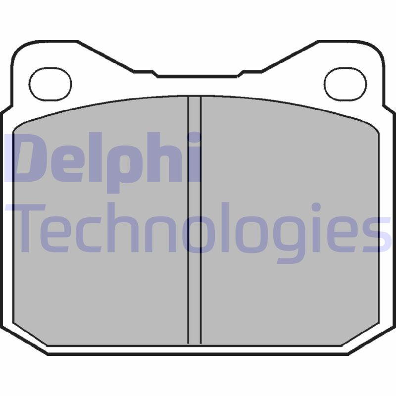 Delphi Diesel Remblokset LP117