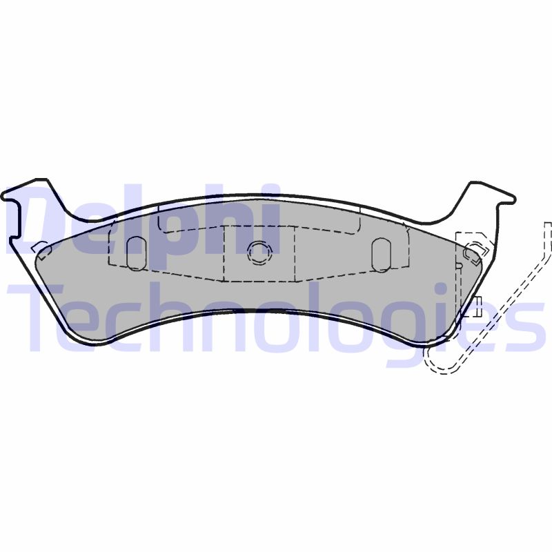 Delphi Diesel Remblokset LP1183