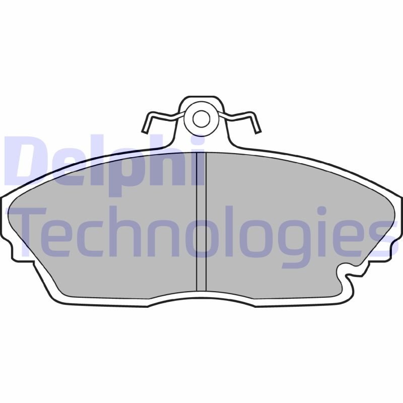 Delphi Diesel Remblokset LP1210
