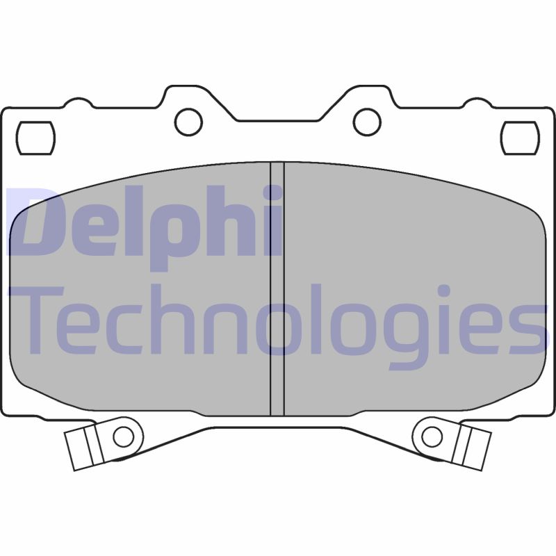 Delphi Diesel Remblokset LP1308