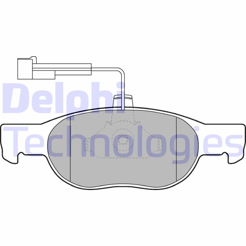 Delphi Diesel Remblokset LP1397