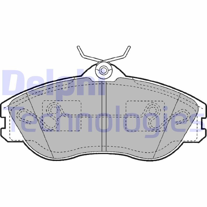 Delphi Diesel Remblokset LP1445