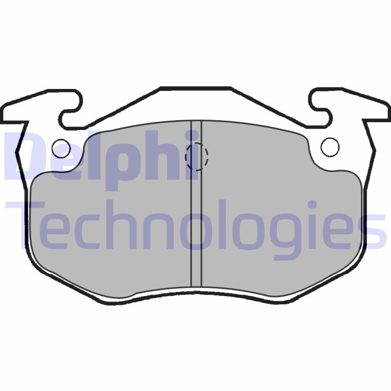 Delphi Diesel Remblokset LP1453