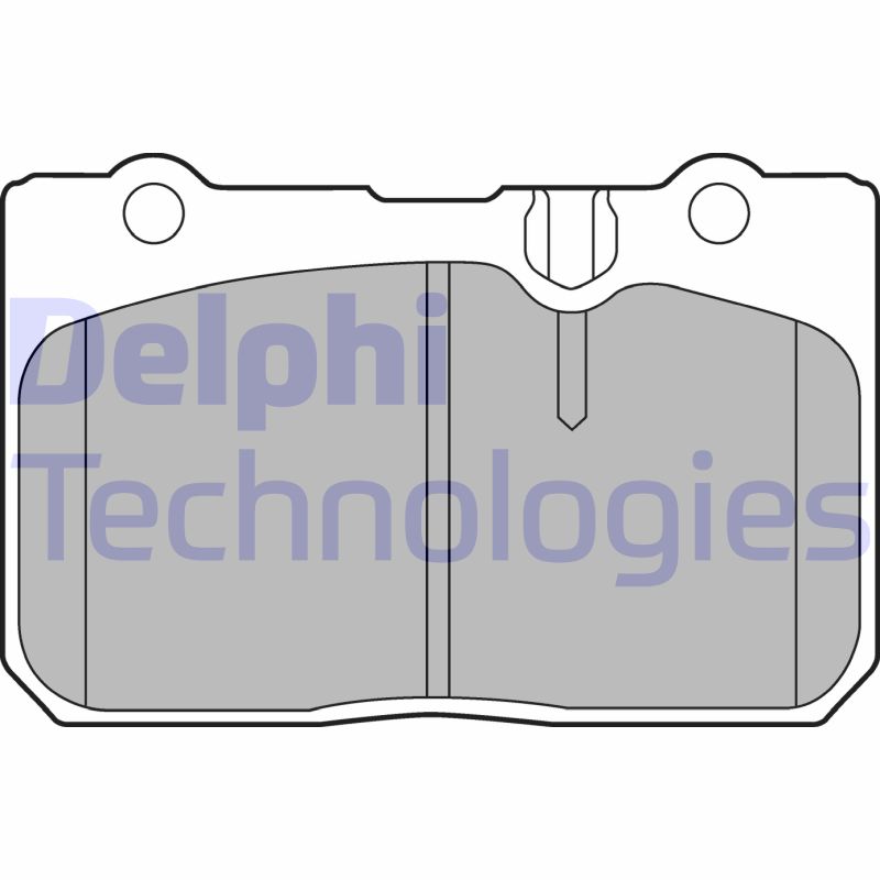 Delphi Diesel Remblokset LP1460