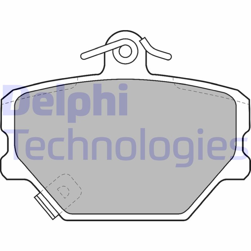 Delphi Diesel Remblokset LP1465