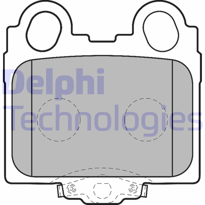 Delphi Diesel Remblokset LP1510