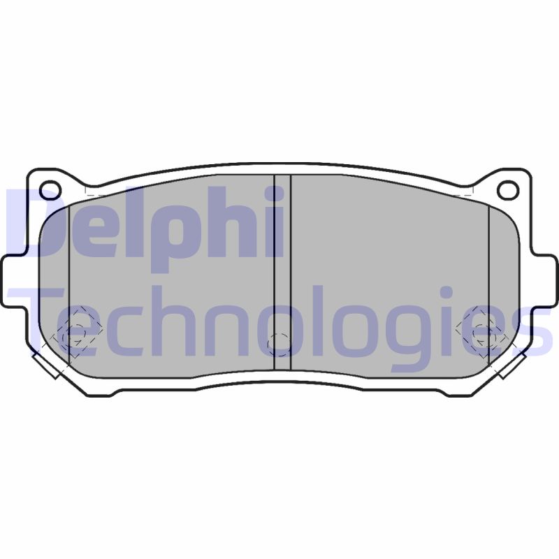 Delphi Diesel Remblokset LP1528