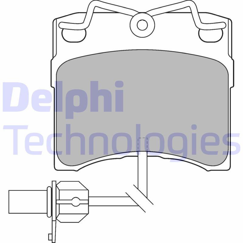 Delphi Diesel Remblokset LP1535