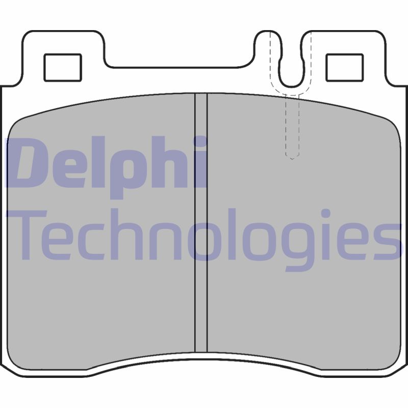 Delphi Diesel Remblokset LP1538