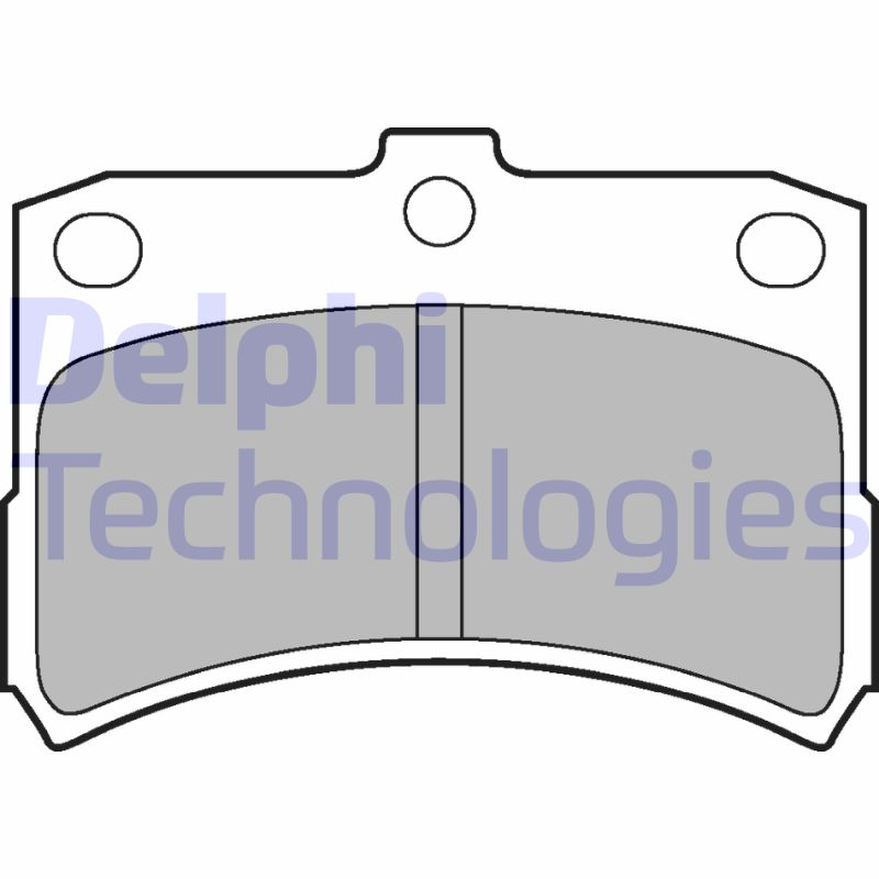 Delphi Diesel Remblokset LP1547