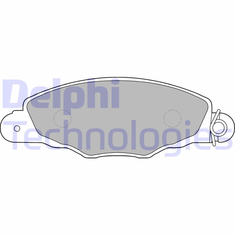 Delphi Diesel Remblokset LP1554