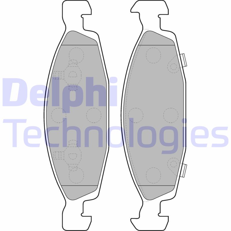 Delphi Diesel Remblokset LP1557