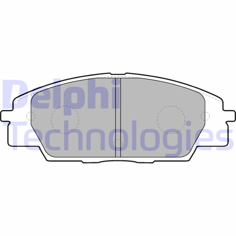 Delphi Diesel Remblokset LP1559