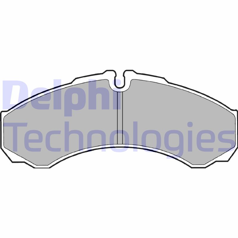 Delphi Diesel Remblokset LP1616
