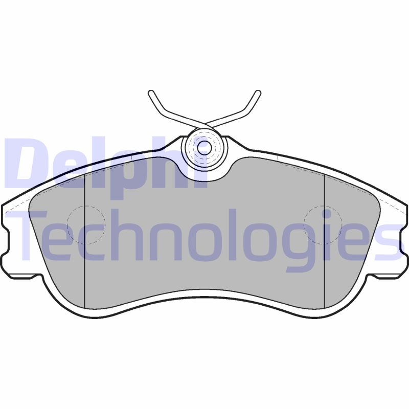 Delphi Diesel Remblokset LP1624