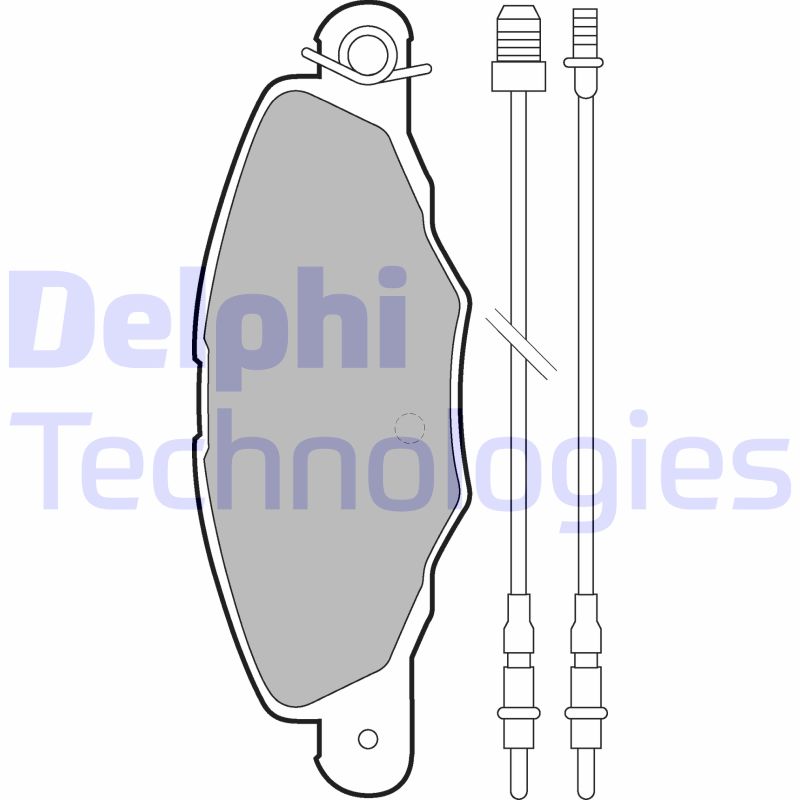 Delphi Diesel Remblokset LP1629